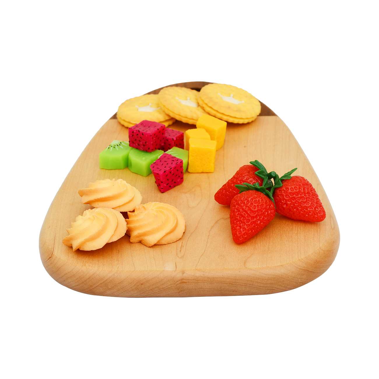 Creative Customized Professional Mini Walnut Wood Chopping Board With Hole For Kitchen Wall