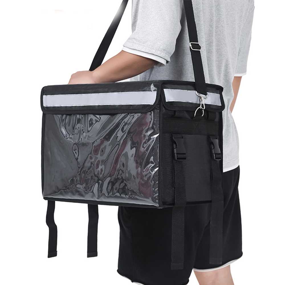 Cooler Easy To Carry On Shopping Vegetable And Fruit Meat Insulated Package Delivery Tote Lunch Bag