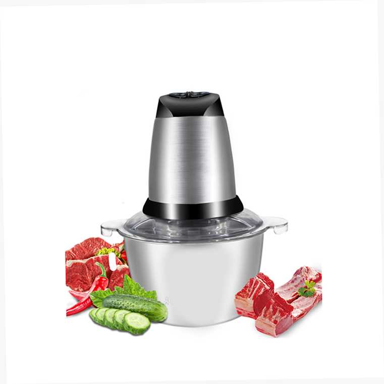 NEW KING STYLE 6L 1000W Electric Meat Vegetable Fruit Chopper Blender Stainless Steel Bowl Food Chopper