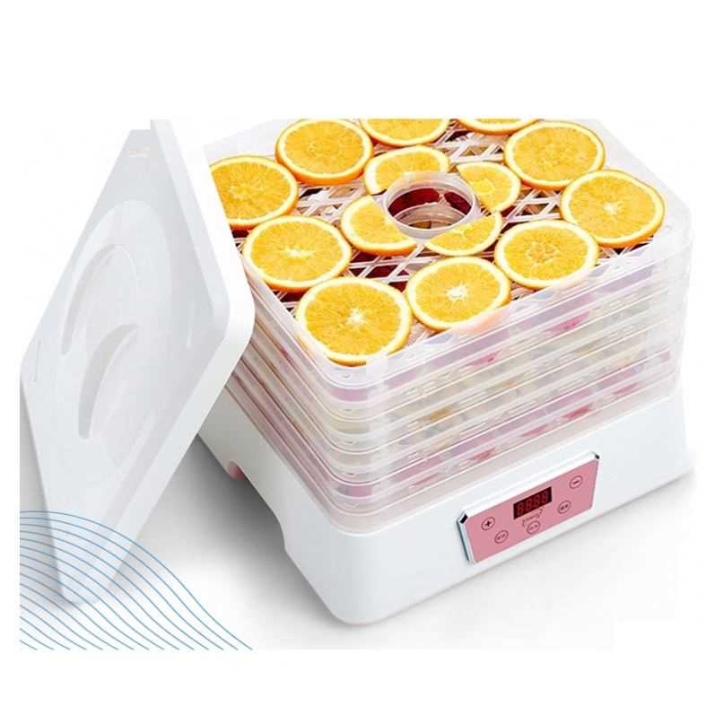 Factory Direct Adjustable Thermostat BPA Free Portable Electric Mini Fruit Vegetable Meat Food Dehydrator Machine For Home