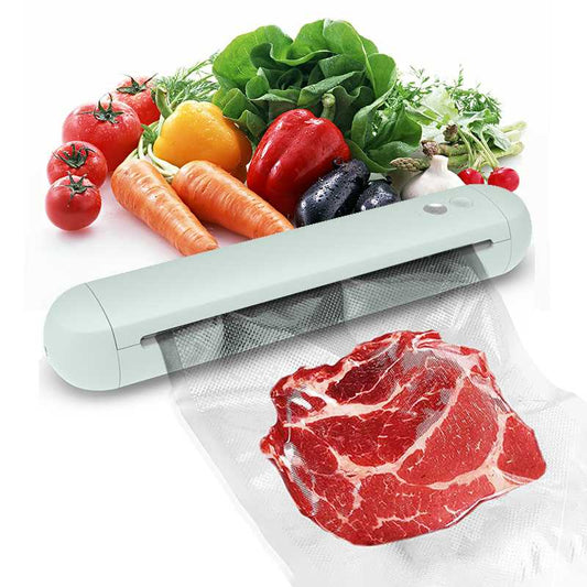 external vacuum packaging machine nitrogen flush nozzle type aluminium vacume bags sealer for fruit vegetable meat fish beans