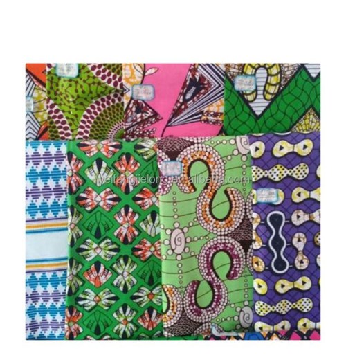 Wholesale High Quality Cheap 100% Cotton Fabric African Wax Prints Fabric