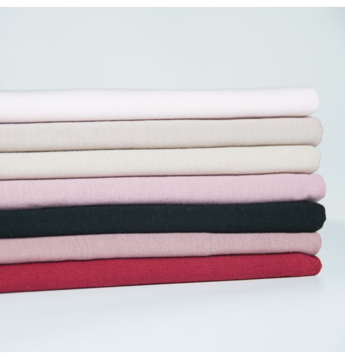 Wholesale High Quality 100% Cotton Spandex Stretch Single Cotton Jersey Fabrics for T-shirts