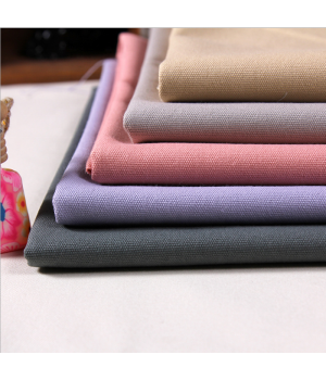 No Moq Sale Quality Stocklot Organic cotton Canvas Cloth fabric Textiles For Garment