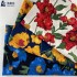 Custom Print Big Flower Liberty London Fabric Cotton Quilting Fabric For Skirt