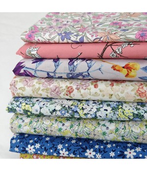 100% Cotton fabric Poplin Liberty London Lawn print lawn fabric Cotton Printed Fabric For Clothing