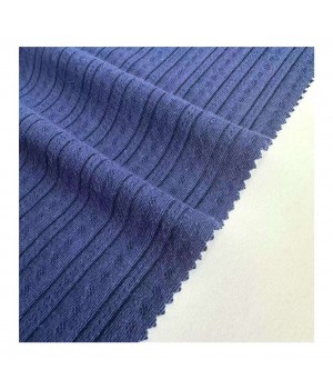 high quality 200gsm knitted warm soft 100% cotton Jacquard fabric for women dress and clothing