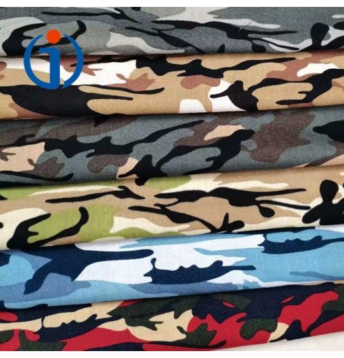 New Design 105gsm Plain 40s 100% Cotton Soft Camouflage Printing Fabrics for Clothing Bags