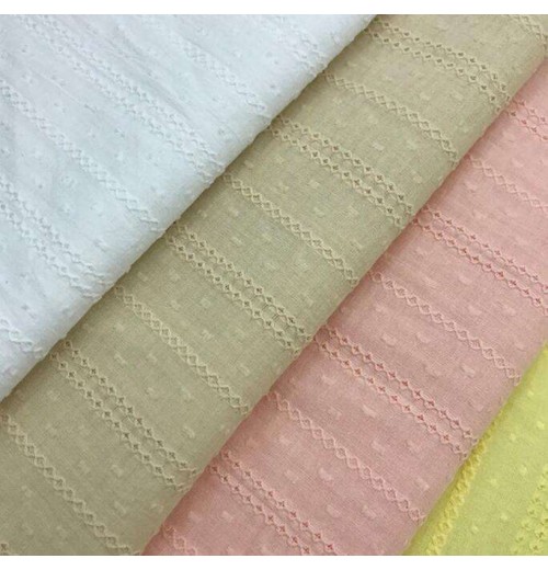 100% cotton yarn dyed jacquard shirting fabric stocklot cotton fabric