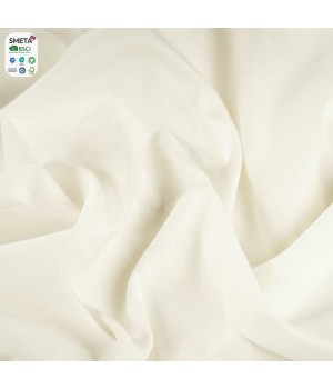 Medium Weight 60*60/200*98 Cotton Satin Fabric With Silvadur Home Textiles