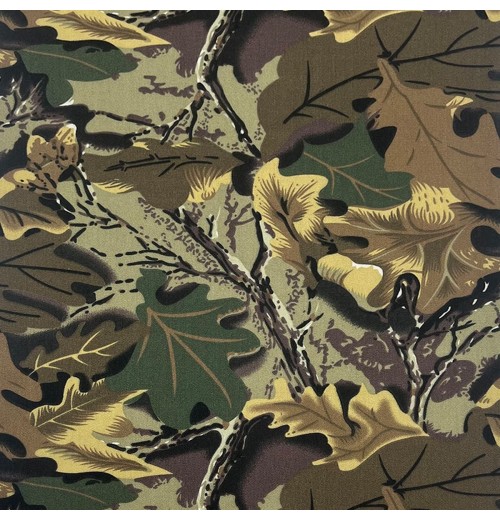 Textile fabric manufacturer wholesale 100%cotton natural realtree camo hunting camping woodland forest leaves camouflage fabric